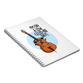 Ik Volg Een Dieet Met Lage Cello-rieën Grappige Ce Notitieboek (Rechterzijde)