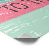 Ik volgde mijn Poster op de hartklep van de zomer (Hoek)