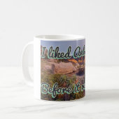 Ik vond Antartica leuk voor het cool werd. Koffiemok (Voorkant links)