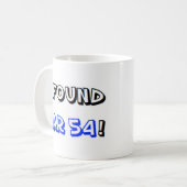 ik vond auto 54 koffie - mok (Voorkant links)