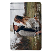 Ik vond de enige bijbelcitaat elegante scriptfoto magneet (Verticaal)