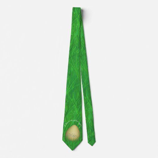 Ik vond de gouden eitje - de paasnovelty stropdas (Voorkant)