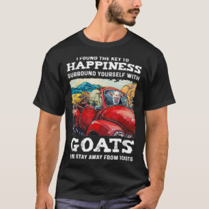 Ik vond de sleutel tot geluk rond je eigen lot t-shirt