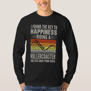 Ik vond de sleutel tot geluk van het Onderzetter v T-shirt