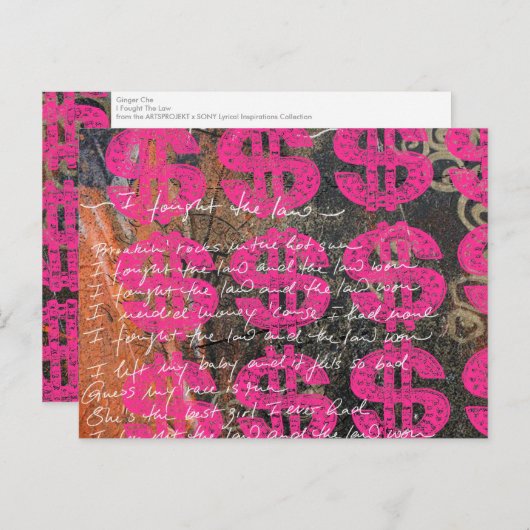 Ik vond de wet briefkaart (Voorkant / Achterkant)