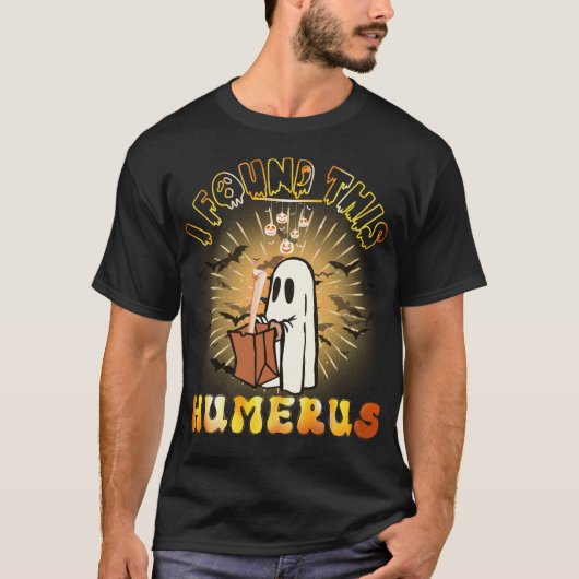 Ik vond deze grappige boekengeest, grappige Hallow T-shirt (Voorkant)