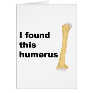 Ik vond deze Humerus