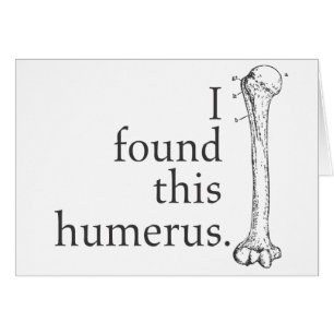Ik vond deze Humerus