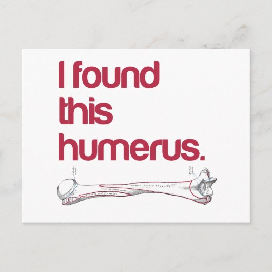 Ik vond deze humerus briefkaart (Voorkant)