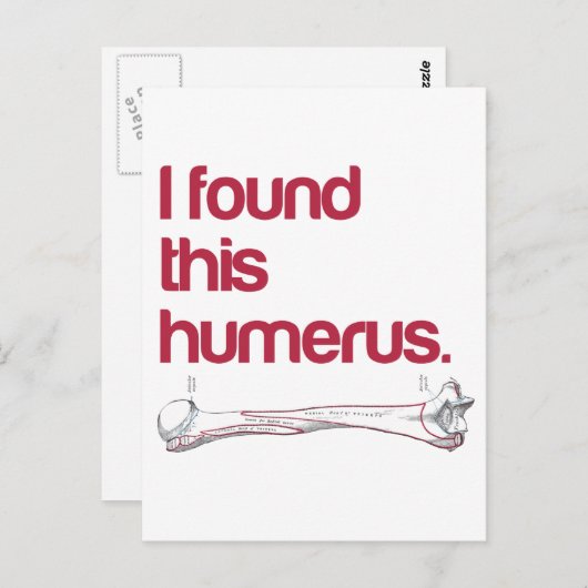 Ik vond deze humerus briefkaart (Voorkant / Achterkant)