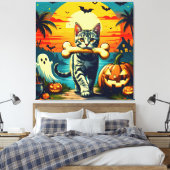 Ik vond deze Humerus Canvas Afdruk (Insitu (Slaapkamer))