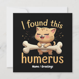 Ik vond deze humerus Een geestige tale van botten Kaart