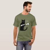 Ik vond deze Humerus Funny Cat Lover T-shirt (Voorkant volledig)