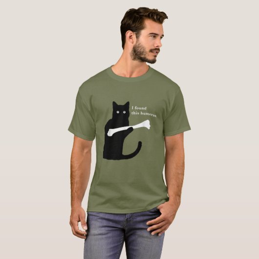 Ik vond deze Humerus Funny Cat Lover T-shirt (Voorkant volledig)
