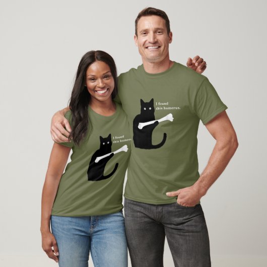Ik vond deze Humerus Funny Cat Lover T-shirt (Unisex)