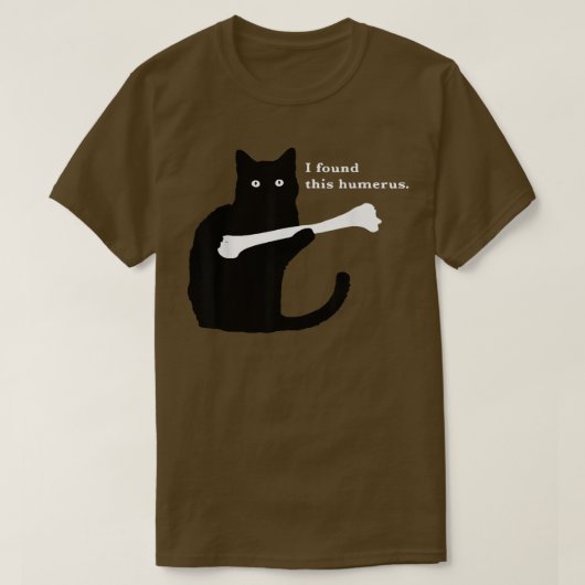 Ik vond deze Humerus Funny Cat Lover. T-shirt (Design voorkant)