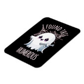 Ik vond deze humerus grappige Halloween geest Magneet (Linkerzijde)