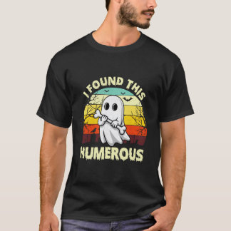 Ik vond deze humerus grappige retro spookverpleegs t-shirt