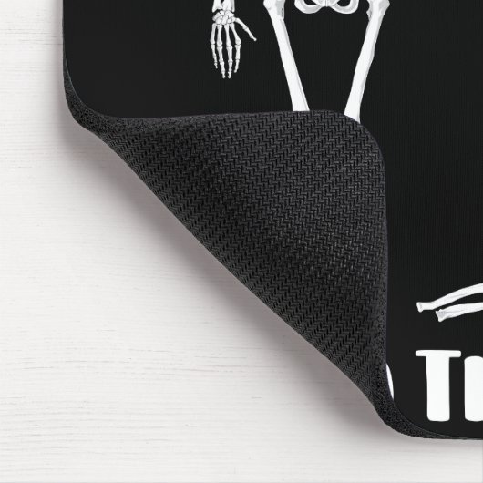 Ik vond deze humerus - grappige skeletons mousepad muismat (Hoek)