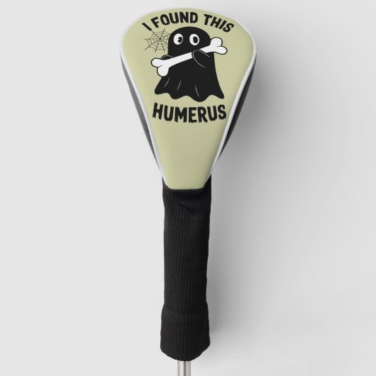 Ik vond deze humerus Halloween geest Golfheadcover (Voorkant)