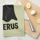 Ik vond deze humerus Halloween geest Theedoek (Quarter Fold)