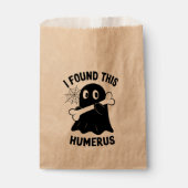 Ik vond deze Humerus Halloween Ghost Bedankzakje (Voorkant)