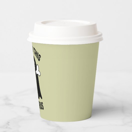 Ik vond deze Humerus Halloween Ghost Papieren Bekers (Links)