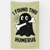 Ik vond deze Humerus Halloween Ghost Spandoek (Verticaal)
