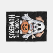 Ik vond deze humerus Halloween kostuum 1 Fleece Deken (Voorkant (Horizontaal))