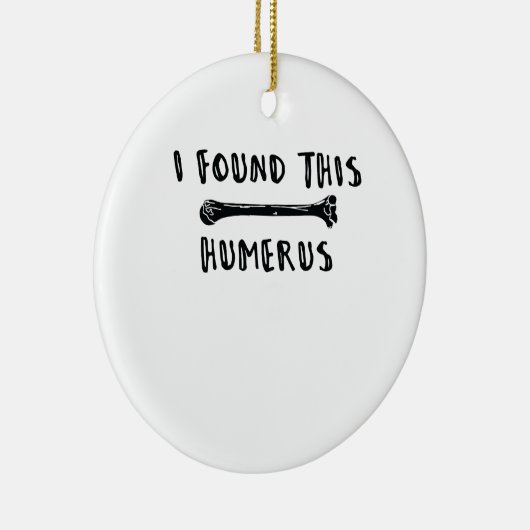 Ik vond deze Humerus Keramisch Ornament (Rechts)
