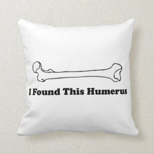 Ik vond deze Humerus Kussen