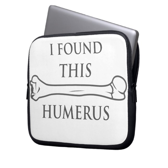 Ik vond deze Humerus Laptop Sleeve (Voorkant Links)