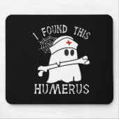 Ik vond deze humerus leuk spook verpleegster Hallo Muismat (Voorkant)