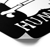 Ik vond deze humerus leuk spook verpleegster Hallo Poster (Hoek)