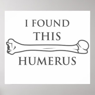 Ik vond deze Humerus Poster