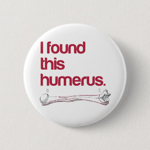Ik vond deze humerus ronde button 5,7 cm