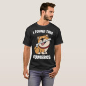 Ik vond deze humerus shiba inu t-shirt (Voorkant volledig)