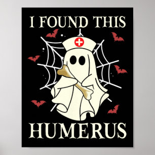 Ik vond deze humerus spook verpleegster grappig Ha Poster
