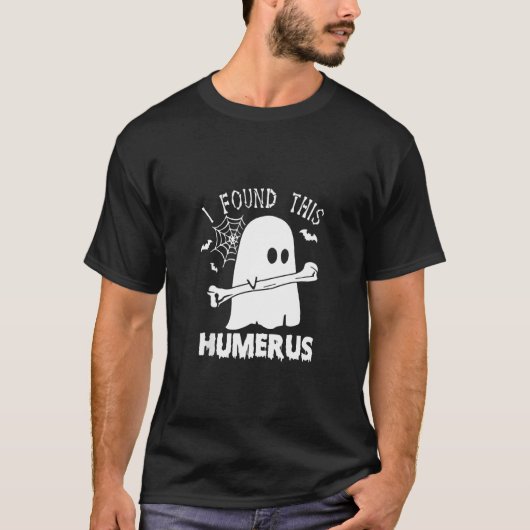 Ik vond dit Humerus Boo Ghost Halloween kostuum T-shirt (Voorkant)
