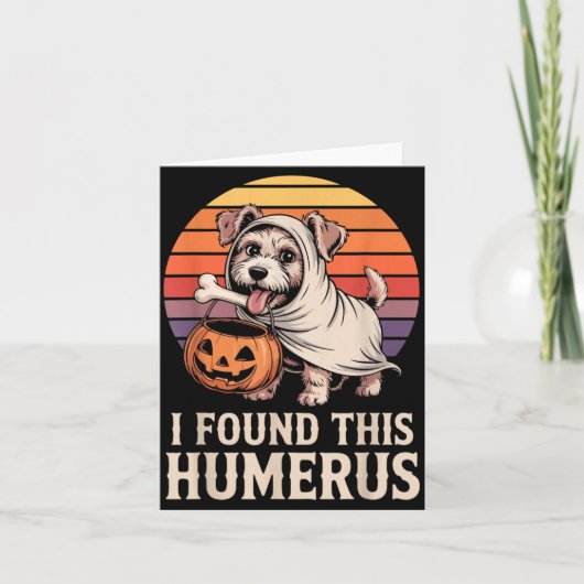 Ik vond dit humerus Halloween kostuum 2 Kaart (Voorkant)