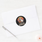 Ik vond dit humerus Halloween kostuum 2 Ronde Sticker (Envelop)