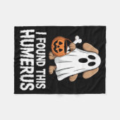 Ik vond dit humerus Halloween kostuum Fleece Deken (Voorkant (Horizontaal))