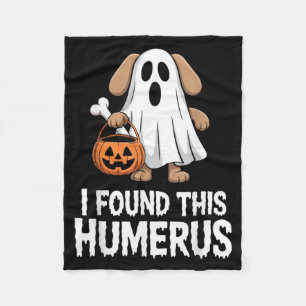 Ik vond dit humerus Halloween kostuum Fleece Deken
