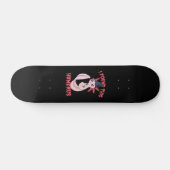 Ik vond dit Humerus Spooky Halloween Axolotl bot Persoonlijk Skateboard (Horizontaal)