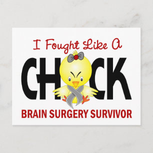 Ik vond een hersenoperatie Survivor. Briefkaart