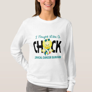 Ik vond een kruidenierskanker overlevende t-shirt