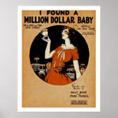 Ik vond een miljoen dollar Baby Poster (Voorkant)