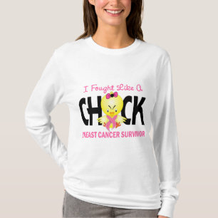 Ik vond een overlevingsdrang voor kanker in de bor t-shirt