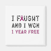 Ik vond en ik ging 1 jaar vrij magneet (Voorkant)