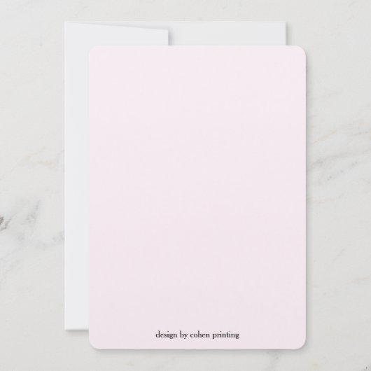 Ik vond - Hebreeuwse uitnodiging voor bruiloft (Achterkant)